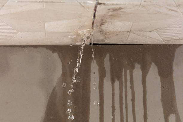 Professional Flood Damage Cleanup technician working in Ridgefield, CT
